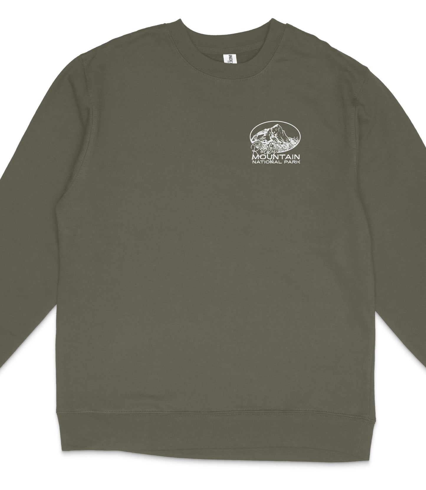 Rocky Mountain National Park Midweight Crewneck Sweatshirt
