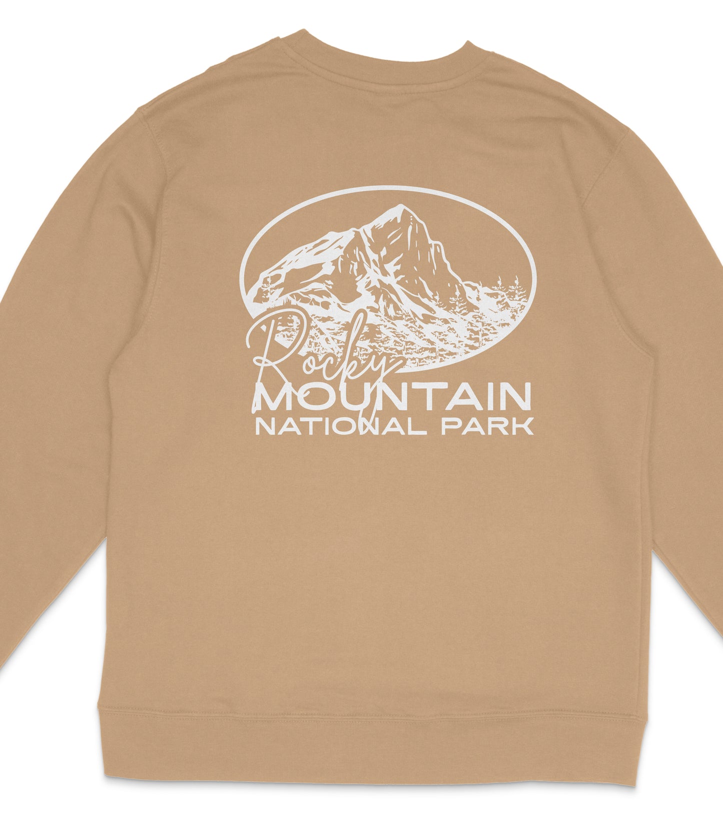 Rocky Mountain National Park Midweight Crewneck Sweatshirt