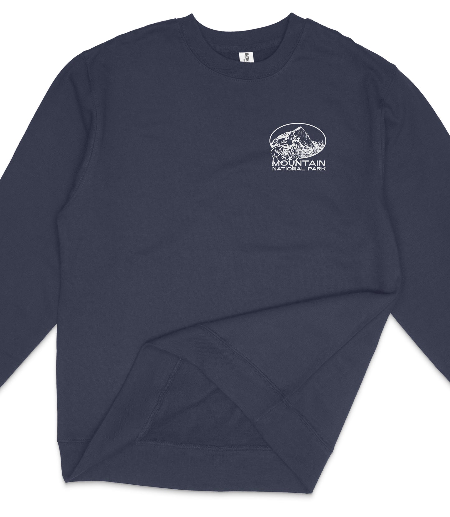 Rocky Mountain National Park Midweight Crewneck Sweatshirt