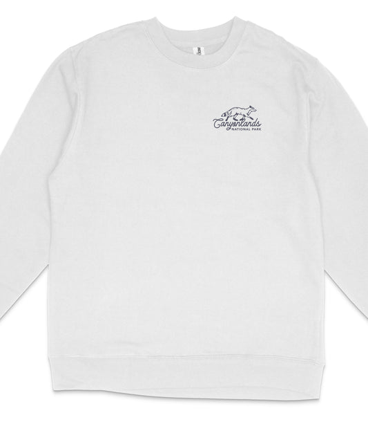 Canyonlands National Park Midweight Crewneck Sweatshirt