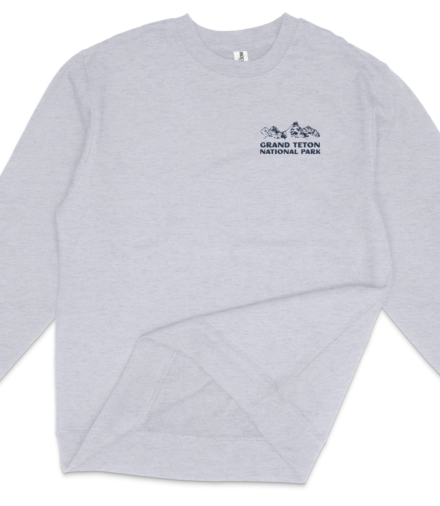 Grand Teton National Park Midweight Crewneck Sweatshirt
