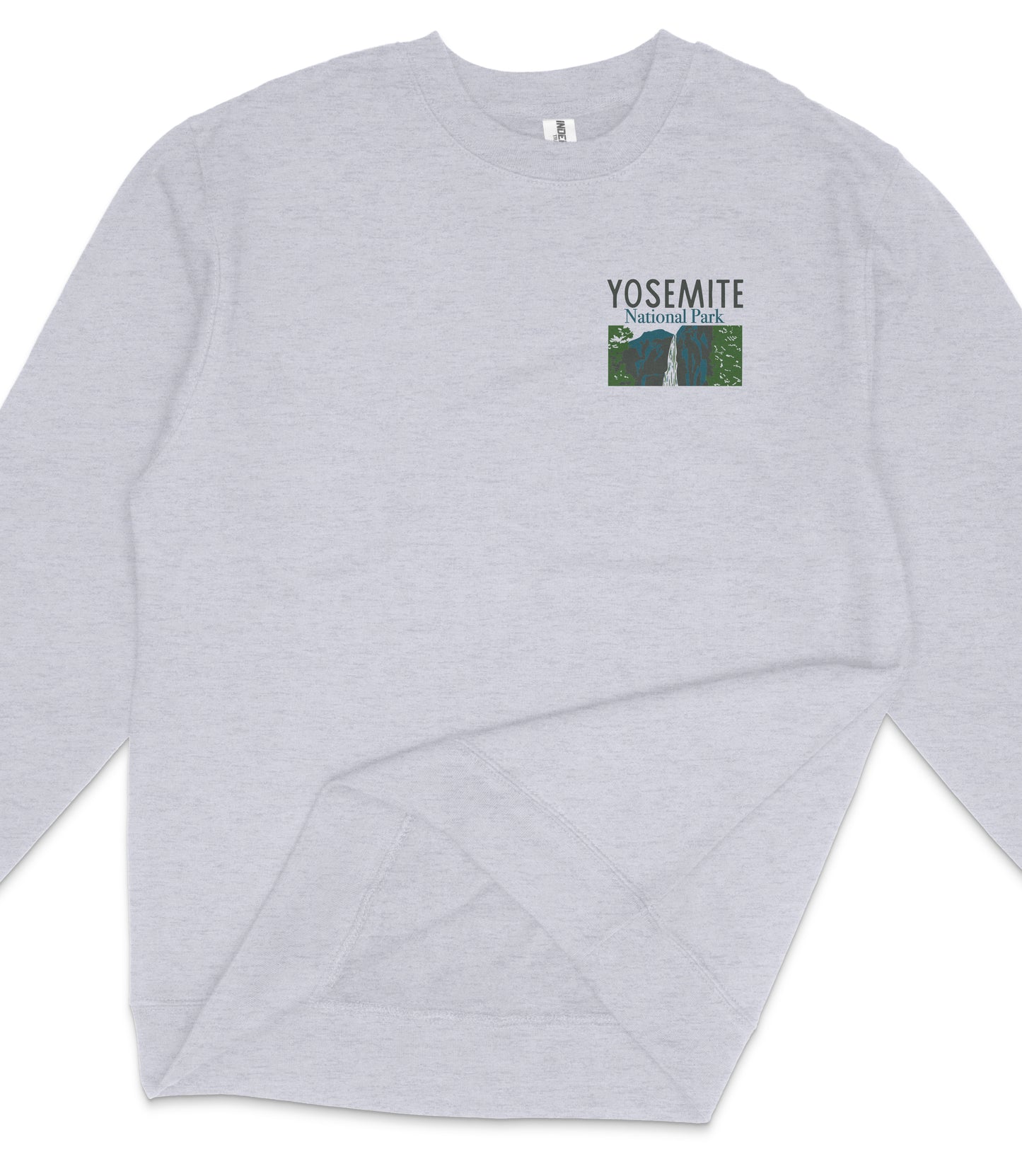 Yosemite National Park Midweight Crewneck Sweatshirt