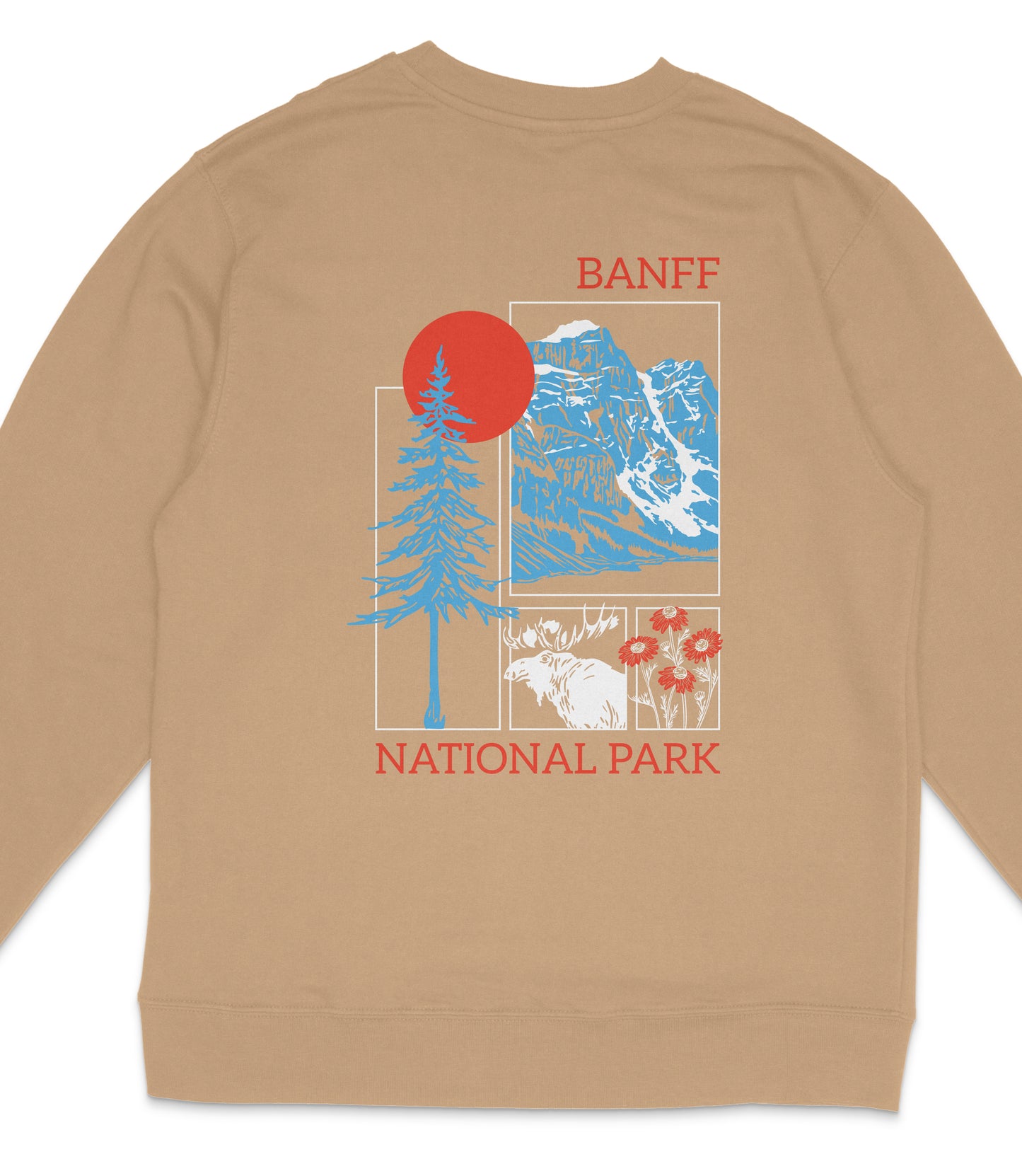Banff National Park Midweight Crewneck Sweatshirt