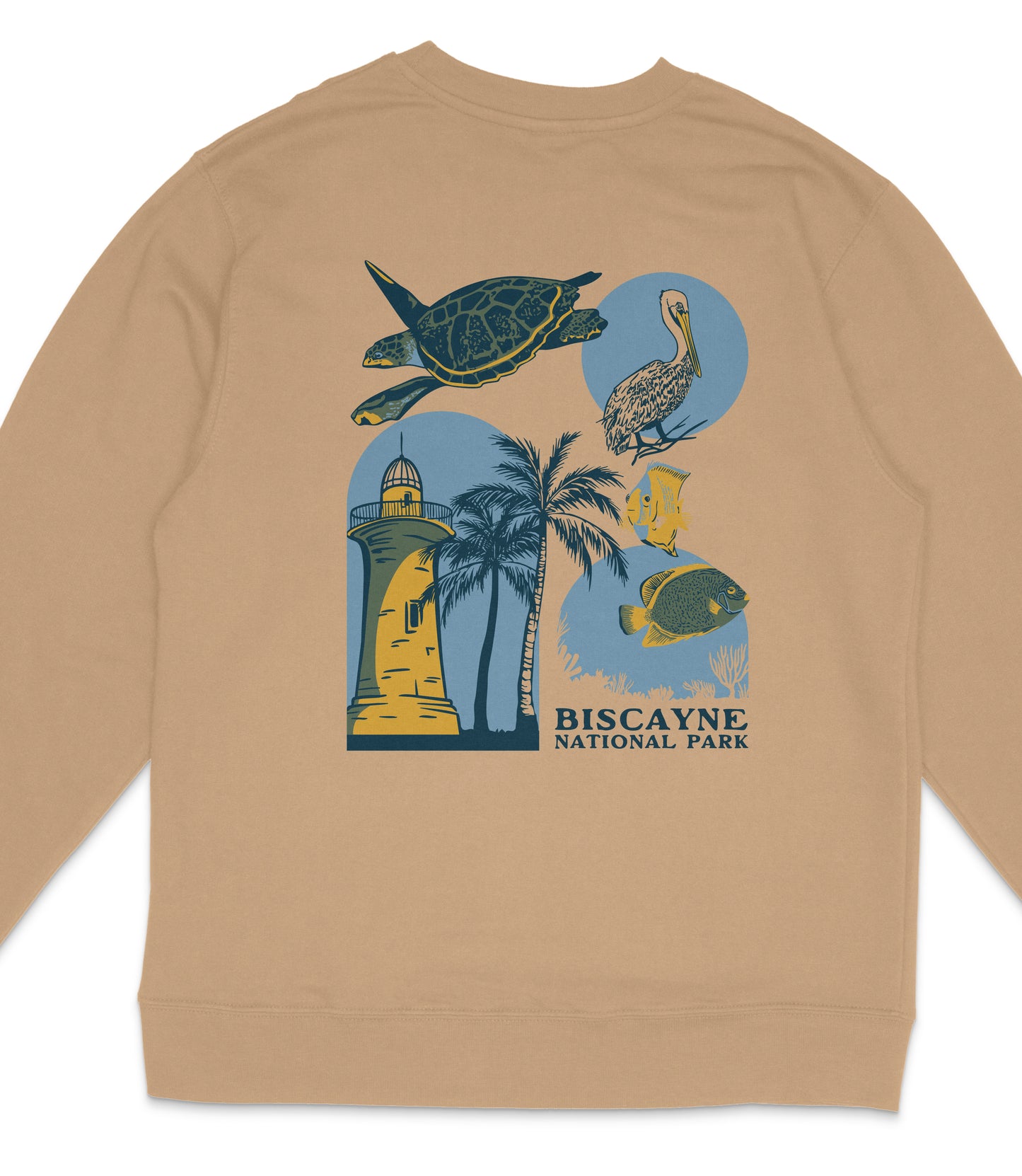 Biscayne National Park Midweight Crewneck Sweatshirt