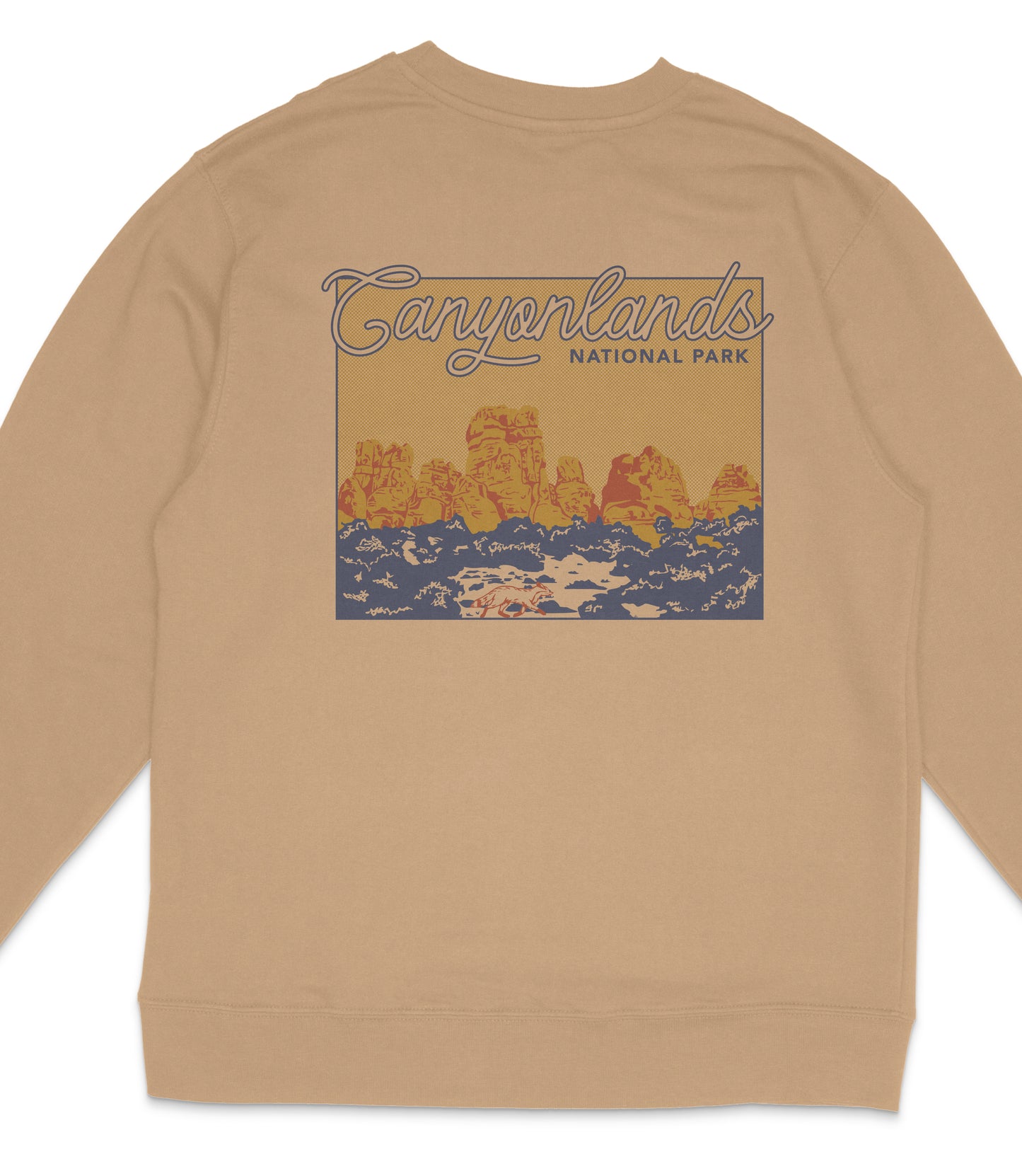 Canyonlands National Park Midweight Crewneck Sweatshirt
