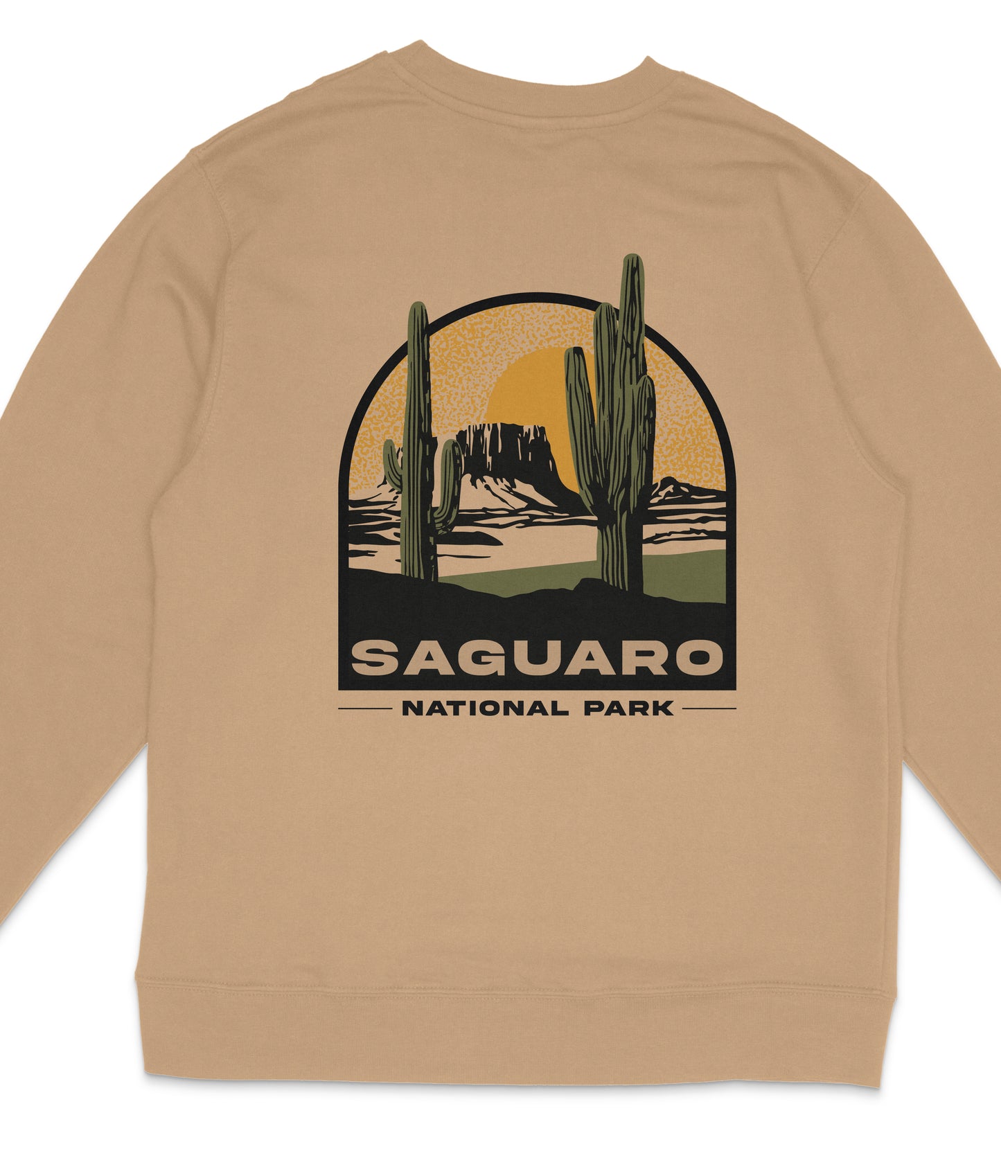 Saguaro National Park Midweight Crewneck Sweatshirt