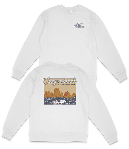 Canyonlands National Park Midweight Crewneck Sweatshirt