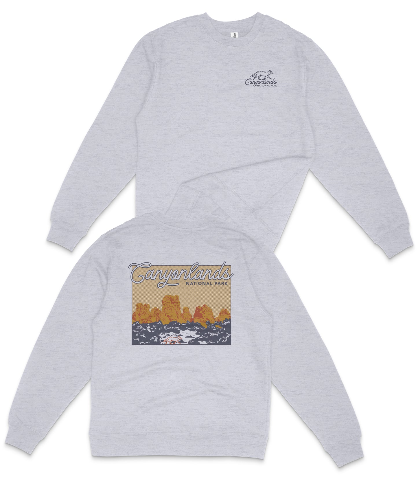 Canyonlands National Park Midweight Crewneck Sweatshirt