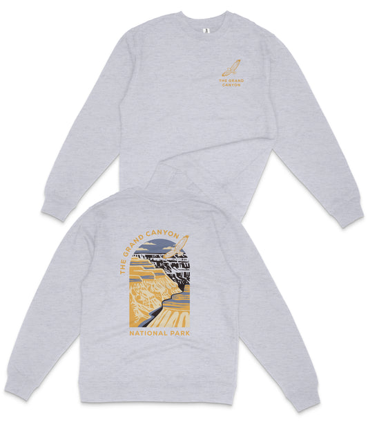 The Grand Canyon National Park Midweight Crewneck Sweatshirt