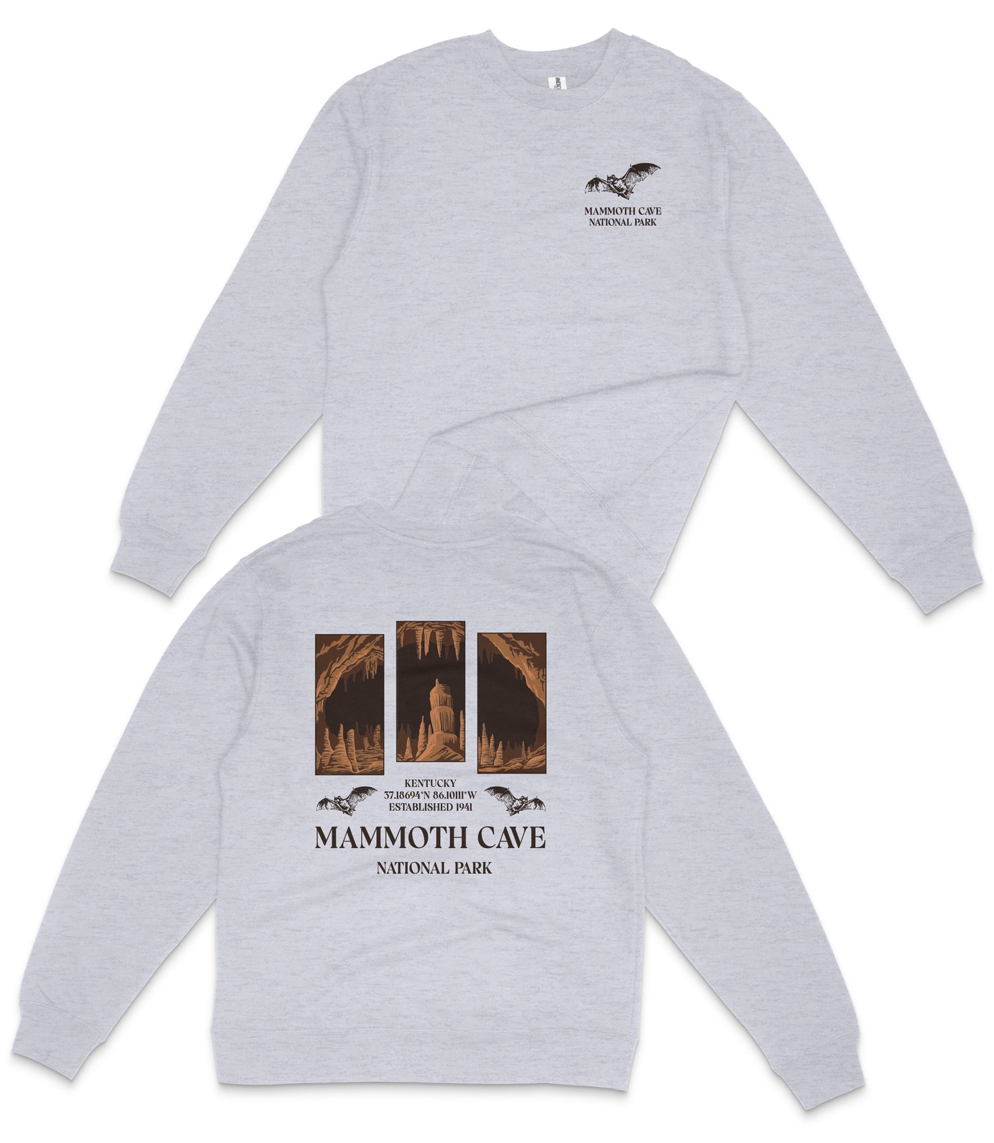 Mammoth Cave National Park Midweight Crewneck Sweatshirt