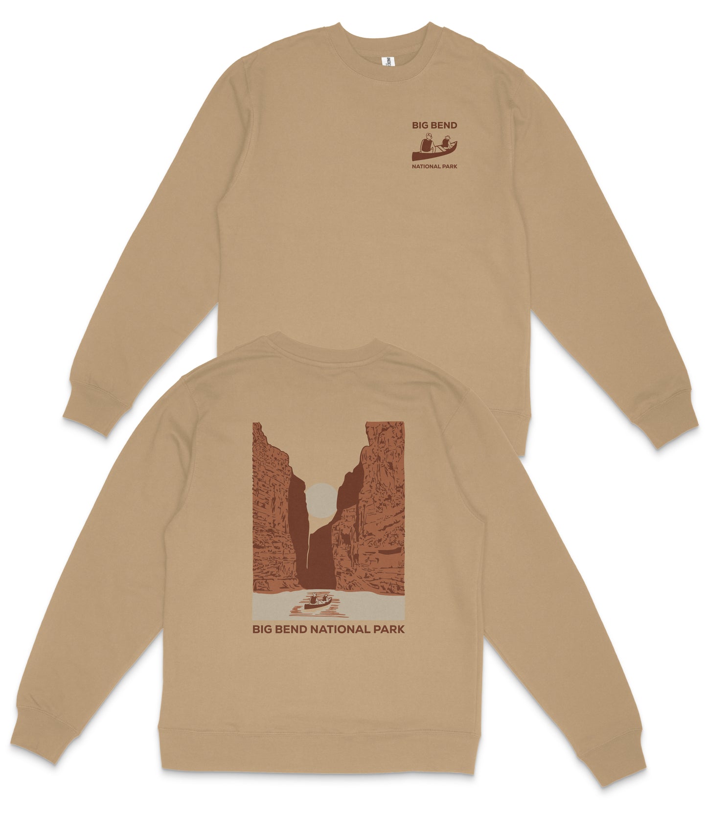 Big Bend National Park Midweight Crewneck Sweatshirt