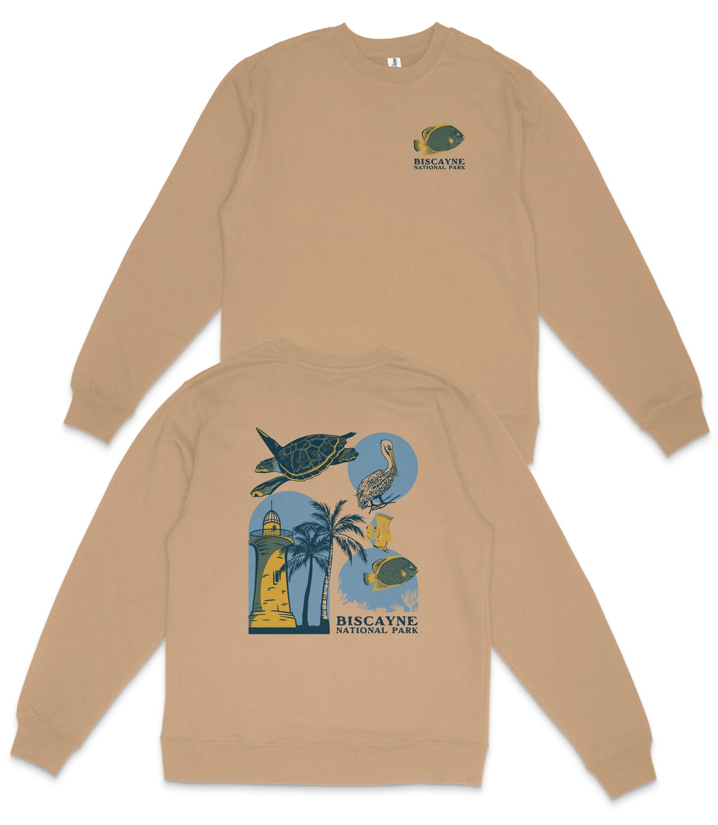Biscayne National Park Midweight Crewneck Sweatshirt
