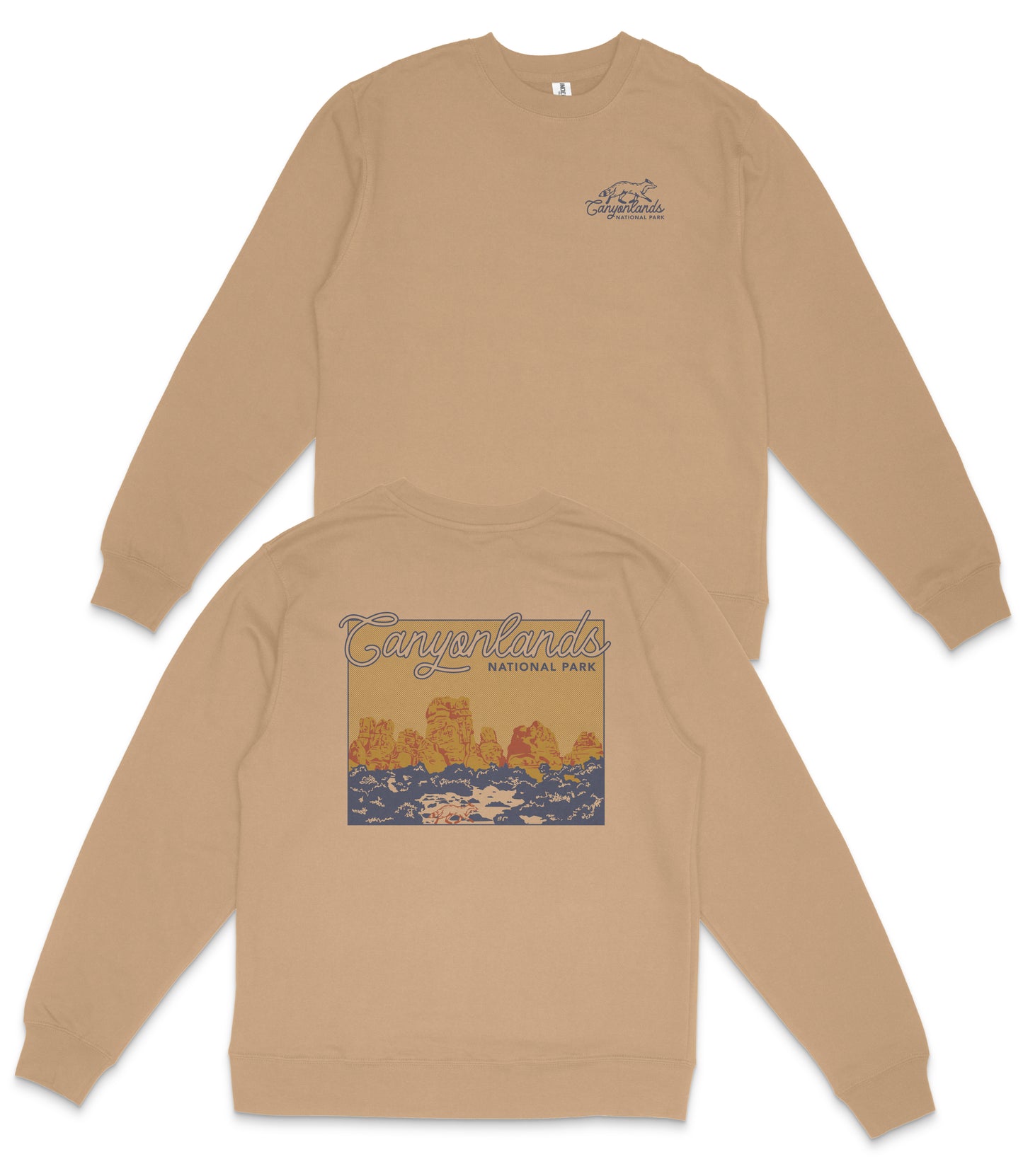 Canyonlands National Park Midweight Crewneck Sweatshirt