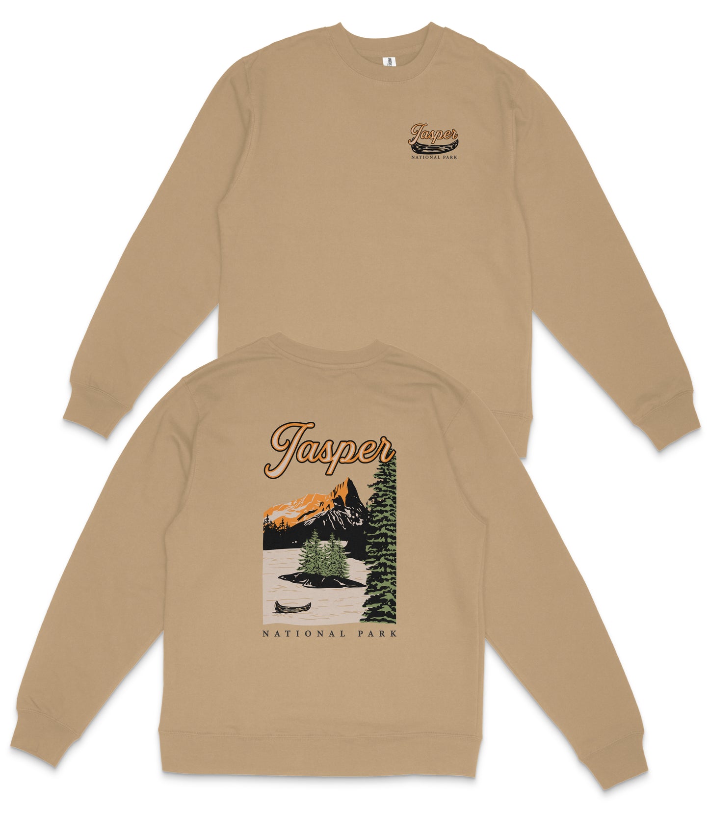 Jasper National Park Midweight Crewneck Sweatshirt