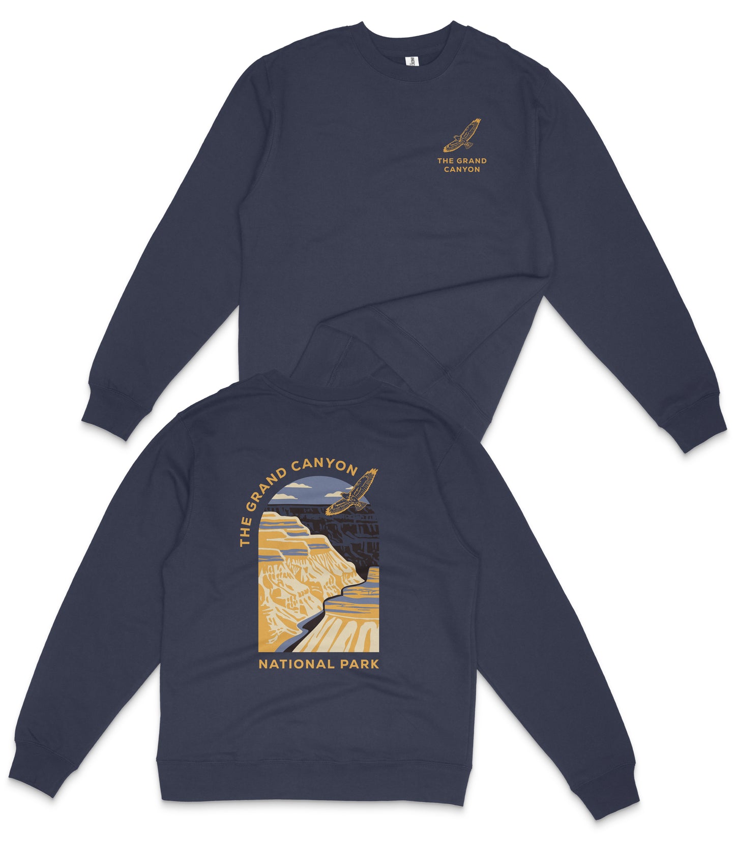 The Grand Canyon National Park Midweight Crewneck Sweatshirt