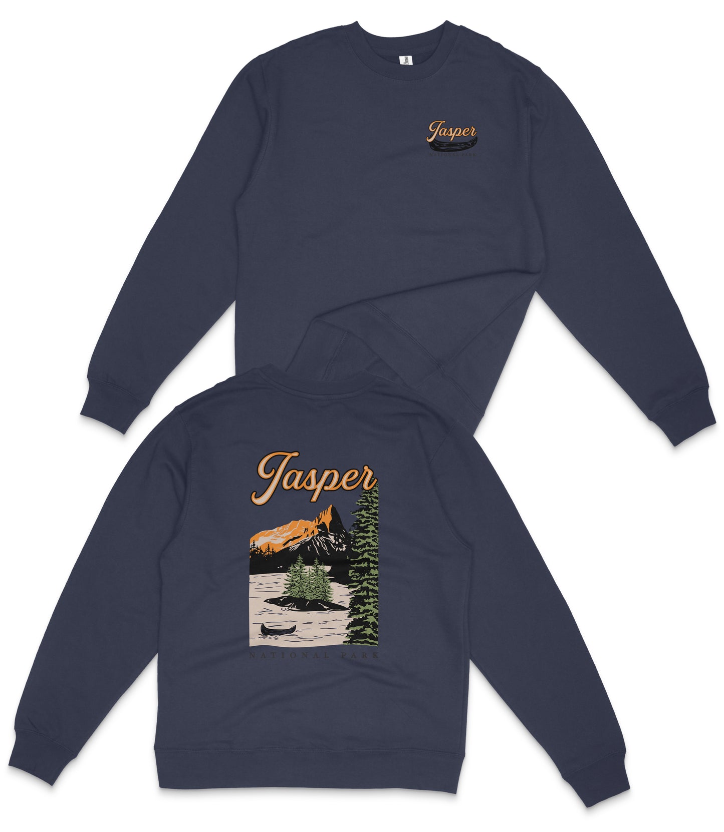 Jasper National Park Midweight Crewneck Sweatshirt