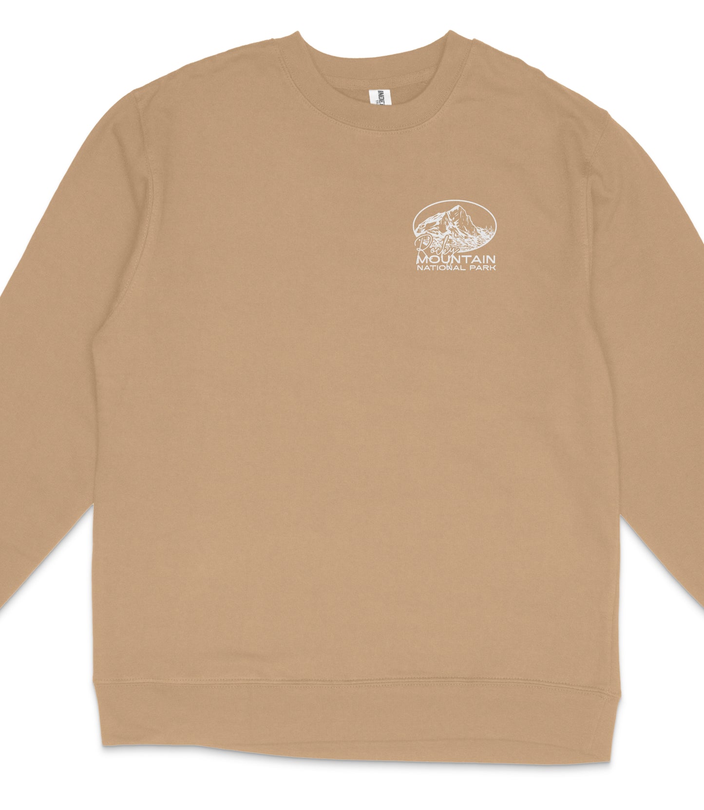 Rocky Mountain National Park Midweight Crewneck Sweatshirt