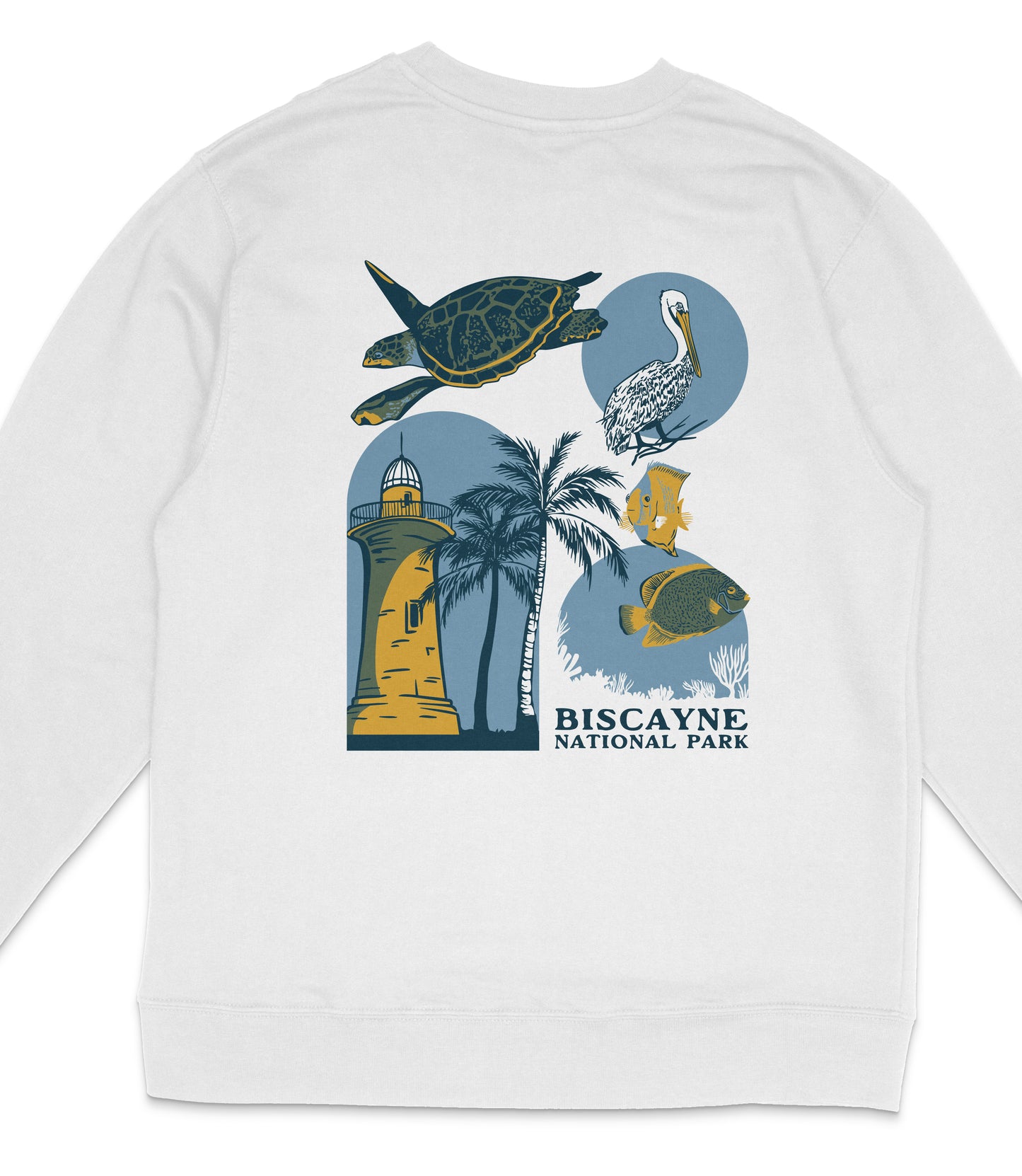 Biscayne National Park Midweight Crewneck Sweatshirt