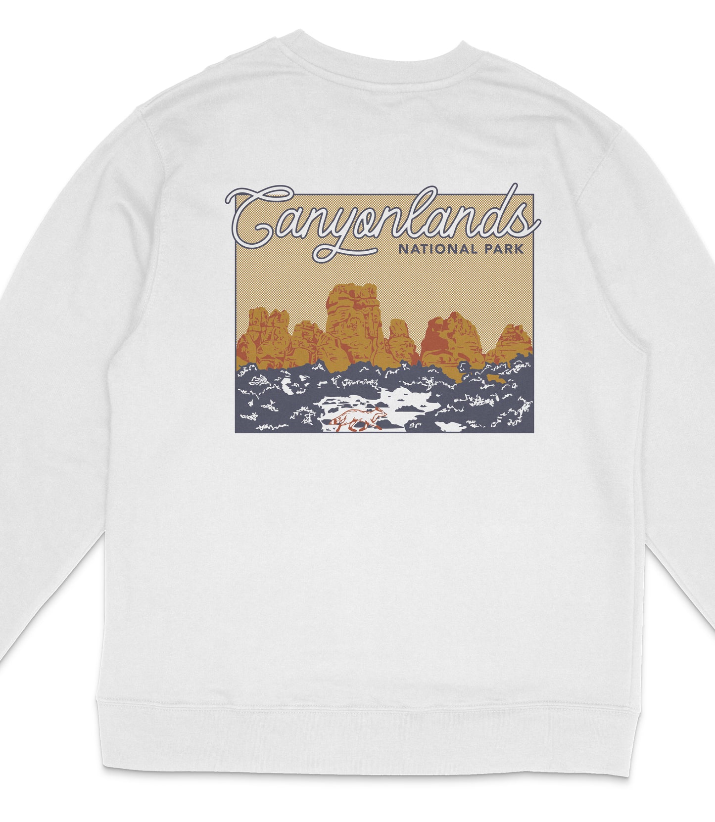 Canyonlands National Park Midweight Crewneck Sweatshirt