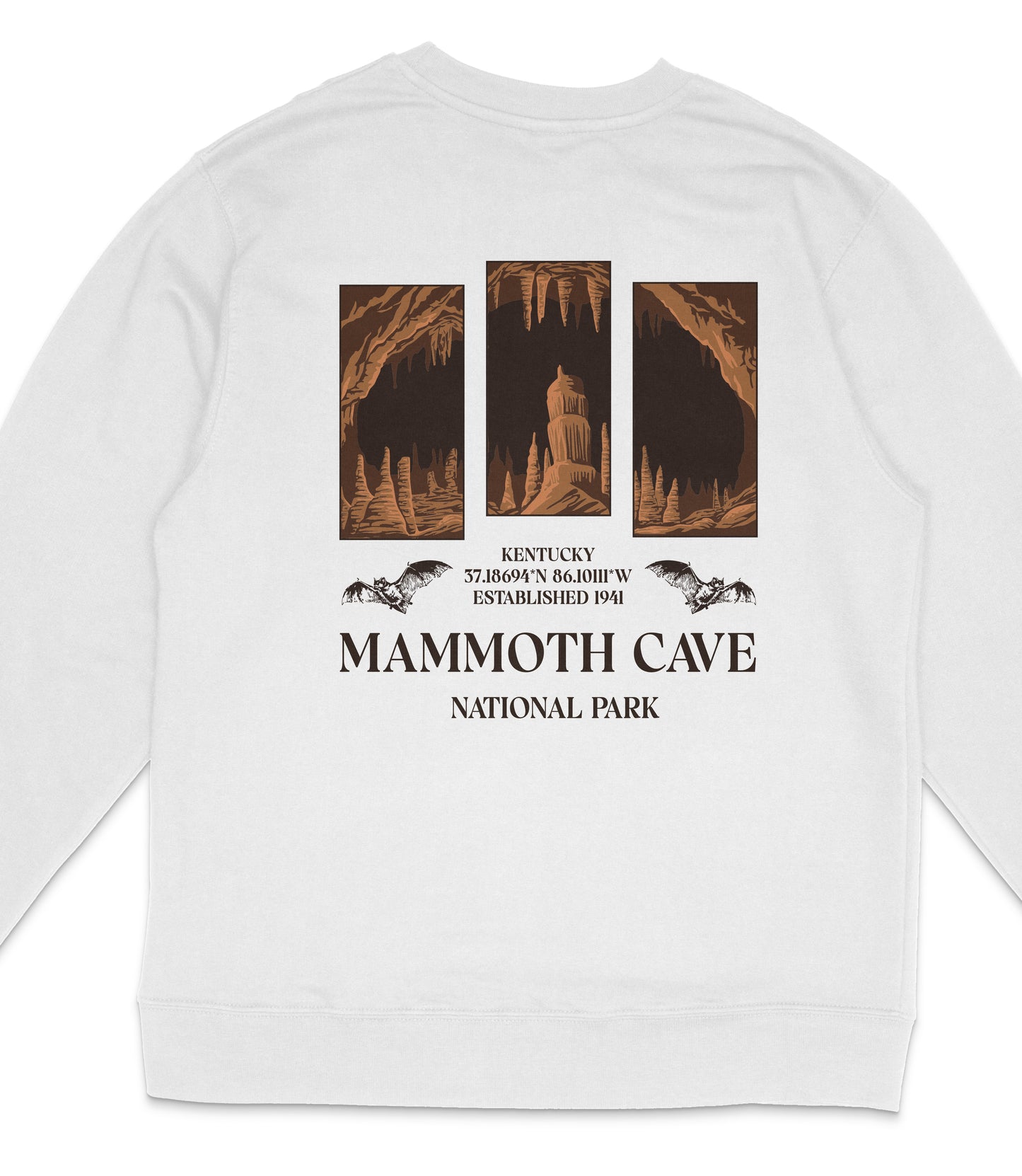 Mammoth Cave National Park Midweight Crewneck Sweatshirt