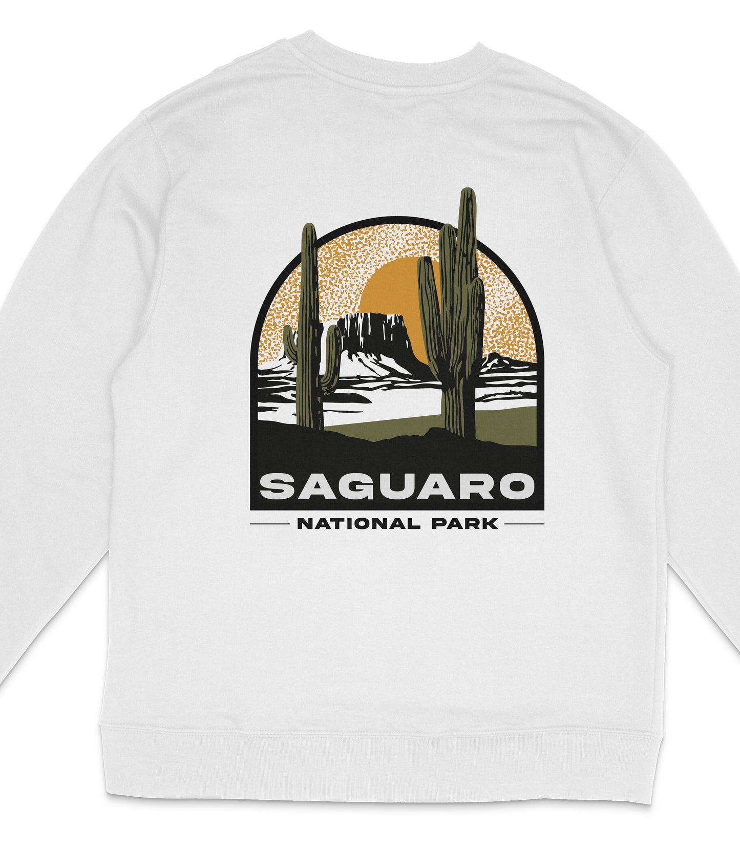 Saguaro National Park Midweight Crewneck Sweatshirt