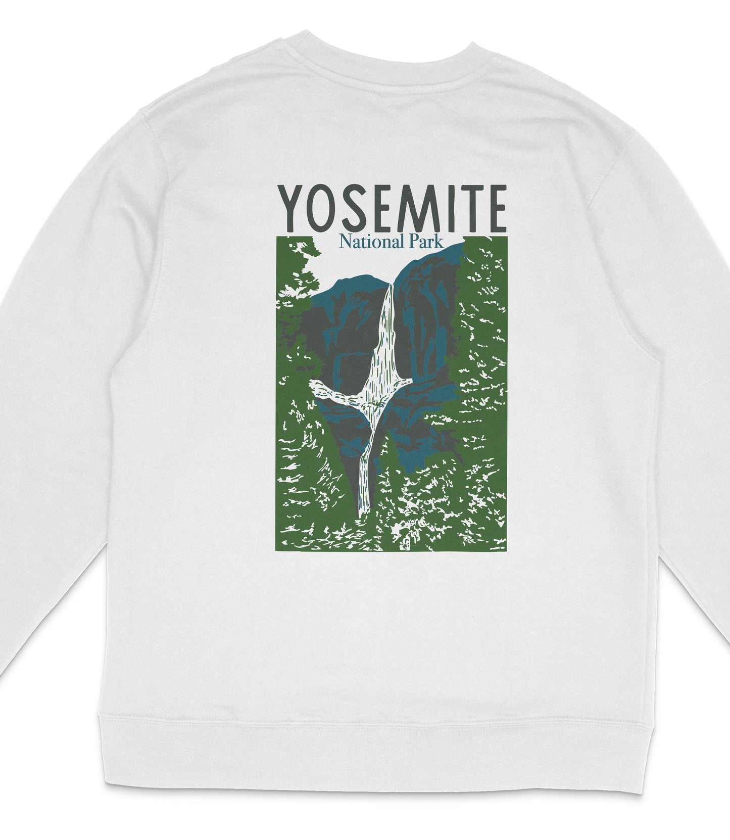 Yosemite National Park Midweight Crewneck Sweatshirt