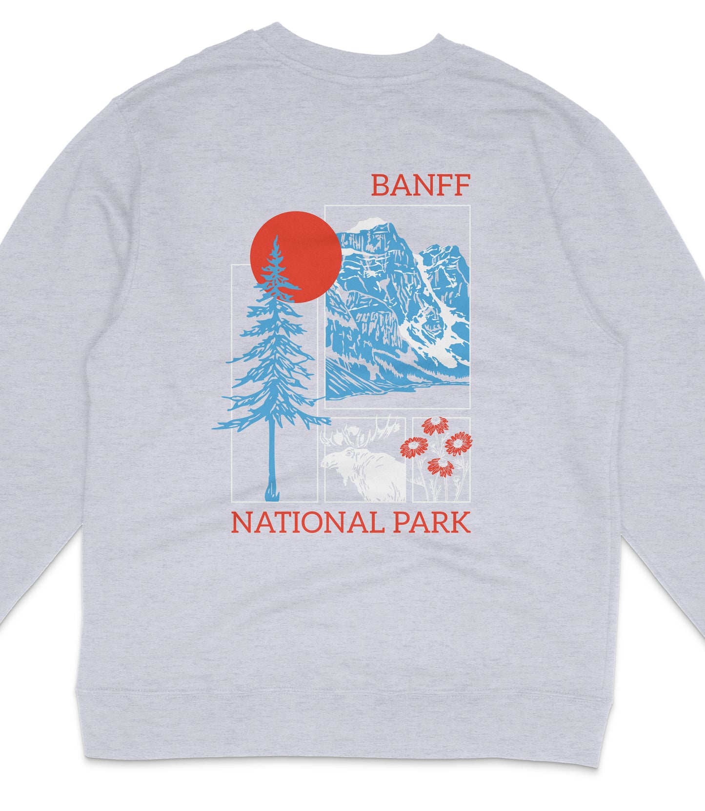 Banff National Park Midweight Crewneck Sweatshirt