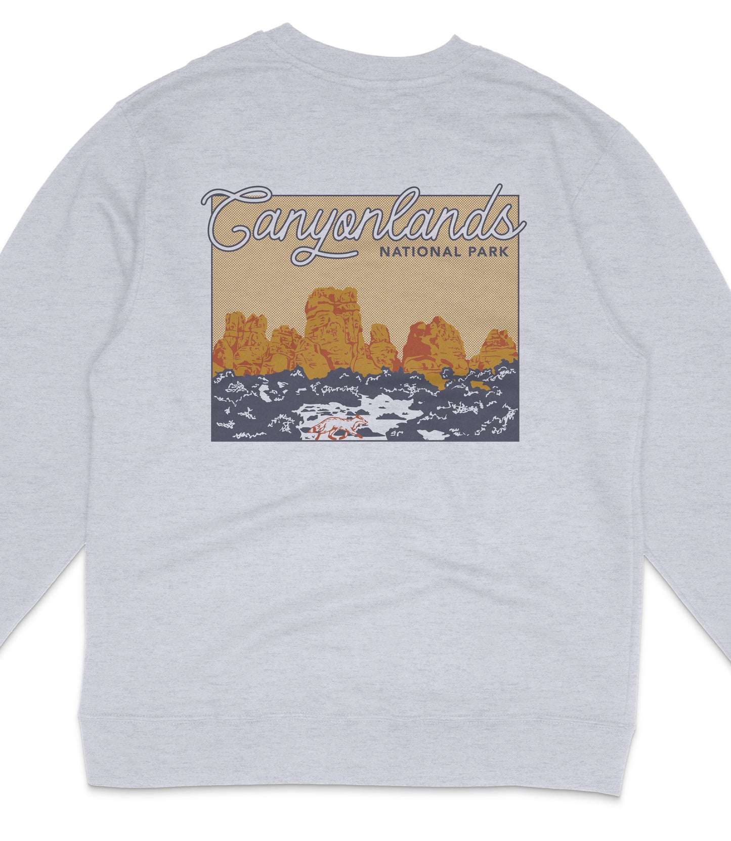Canyonlands National Park Midweight Crewneck Sweatshirt