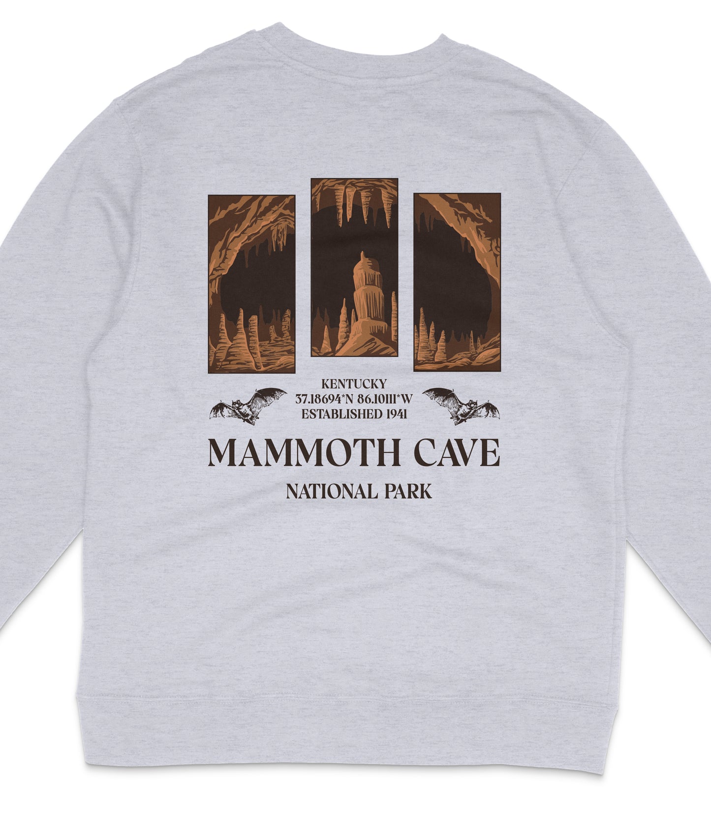 Mammoth Cave National Park Midweight Crewneck Sweatshirt