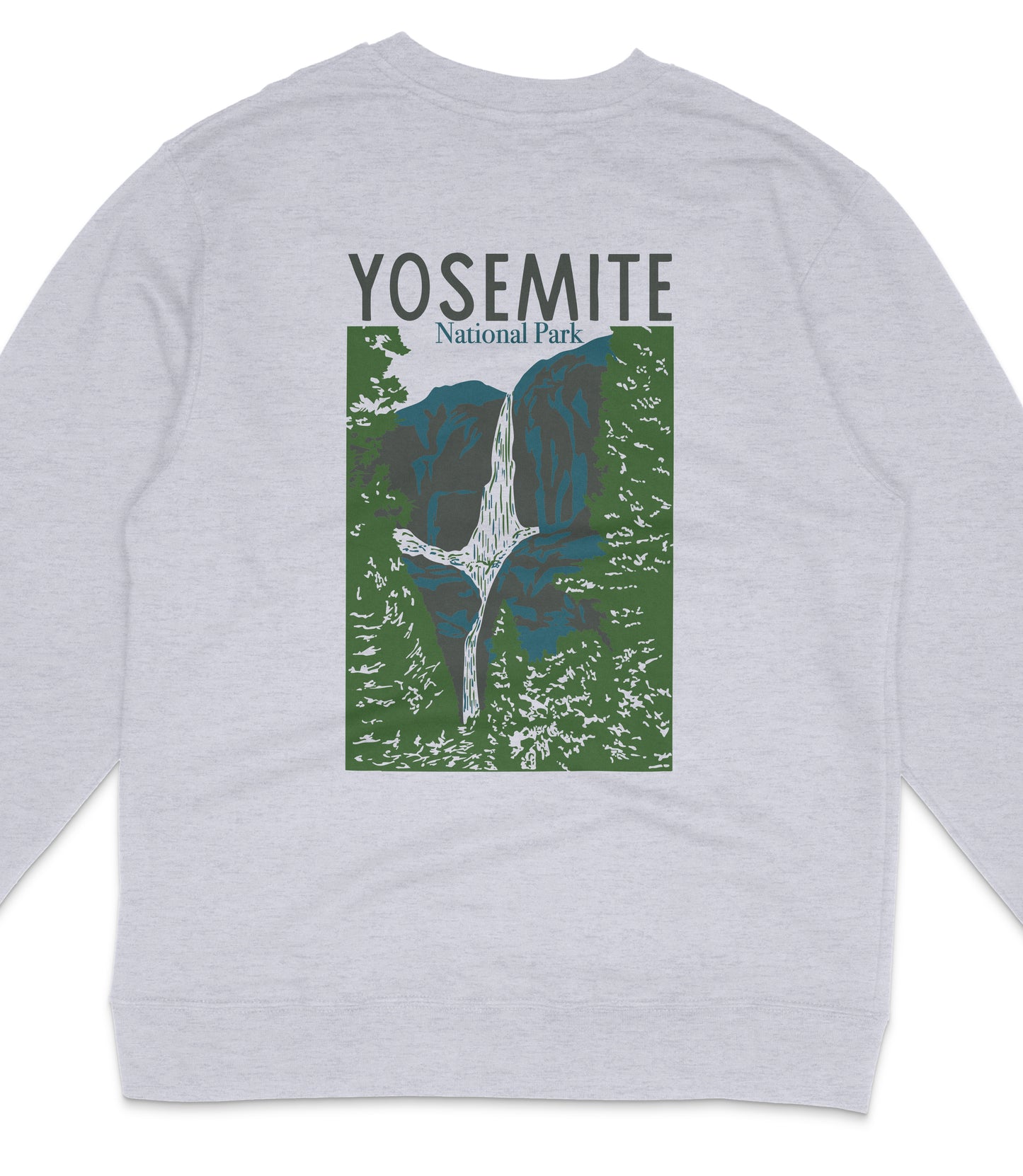 Yosemite National Park Midweight Crewneck Sweatshirt