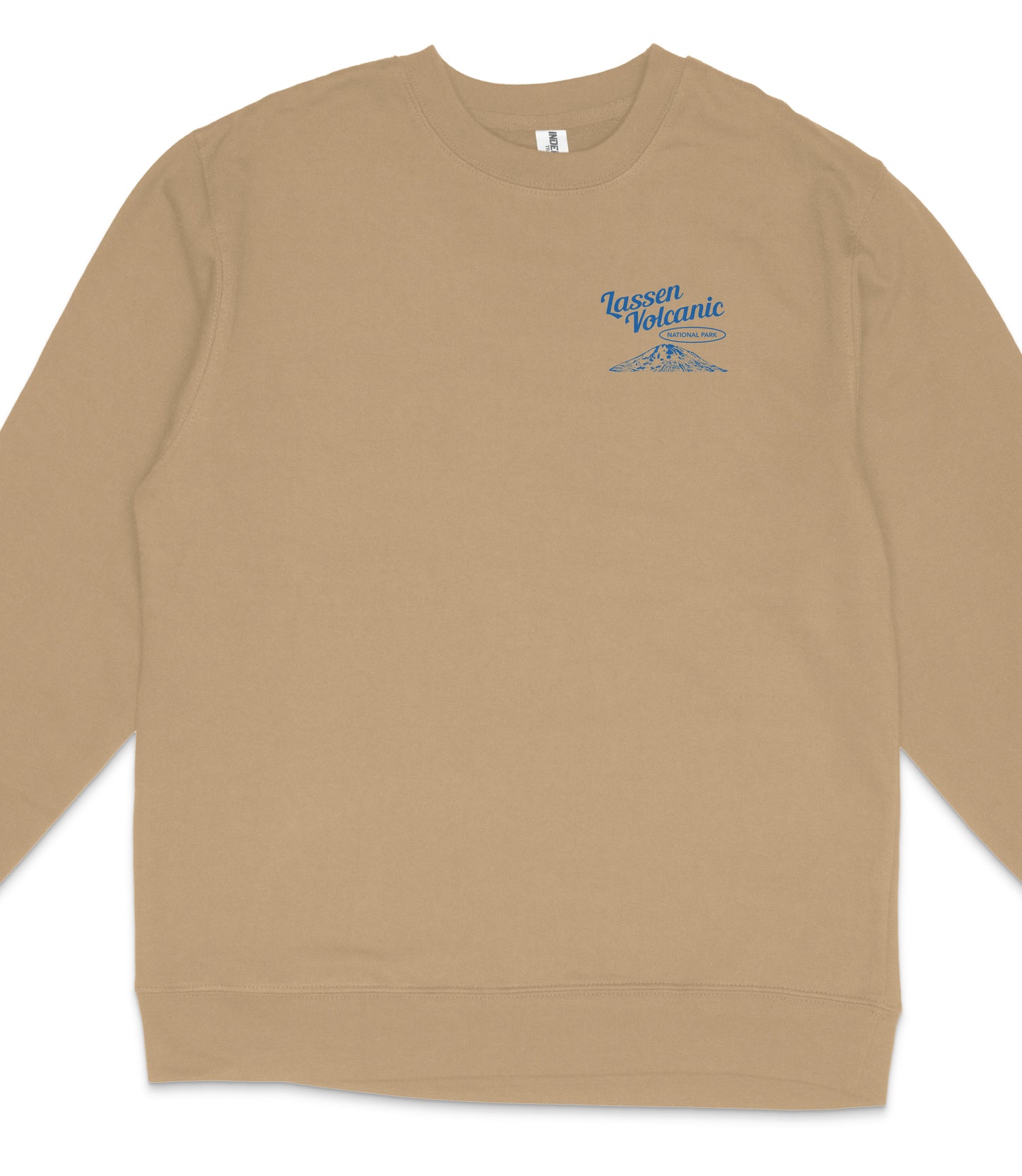Lassen Volcanic National Park Midweight Crewneck Sweatshirt