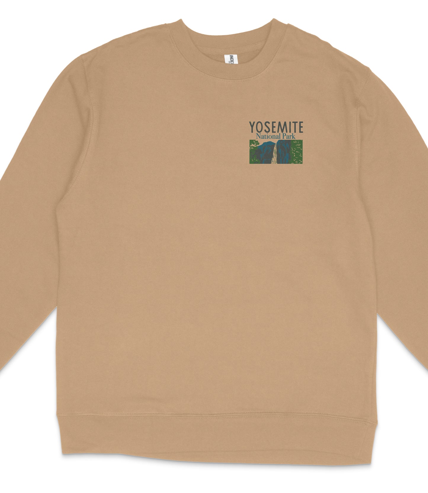 Yosemite National Park Midweight Crewneck Sweatshirt