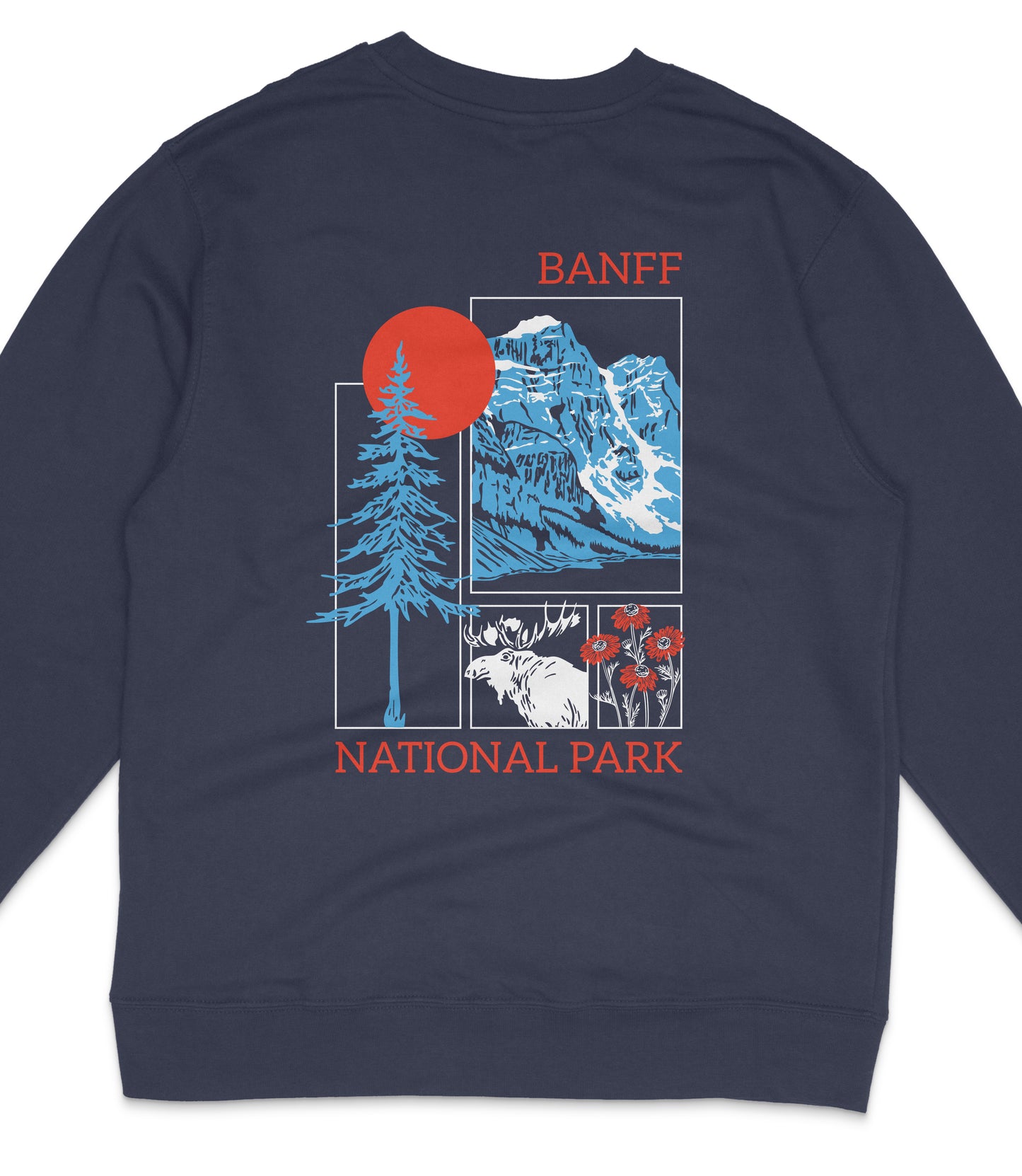 Banff National Park Midweight Crewneck Sweatshirt