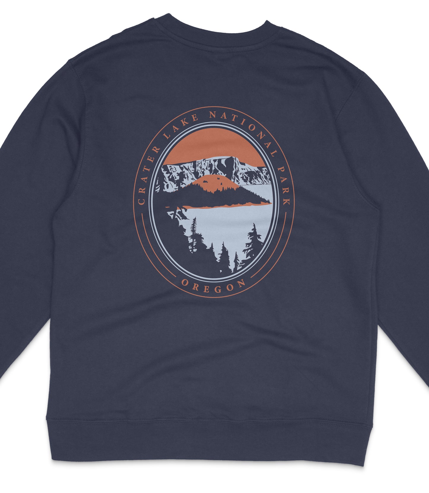 Crater Lake National Park Midweight Crewneck Sweatshirt