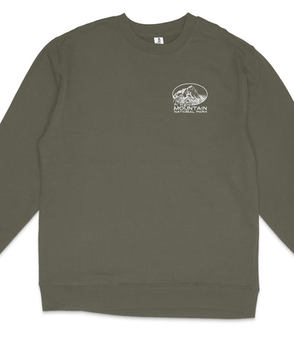 Rocky Mountain National Park Midweight Crewneck Sweatshirt