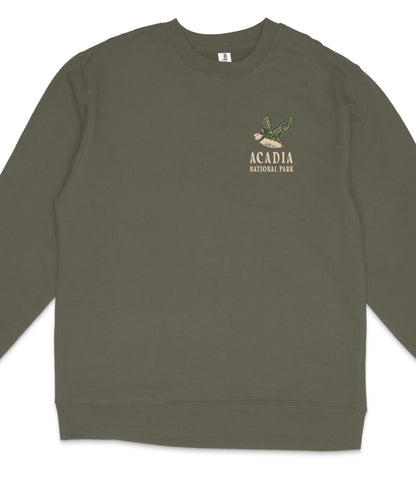 Acadia National Park Midweight Crewneck Sweatshirt