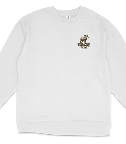 Badlands National Park Midweight Crewneck Sweatshirt