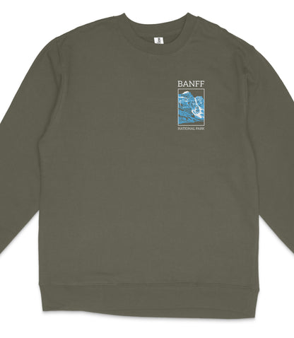 Banff National Park Midweight Crewneck Sweatshirt