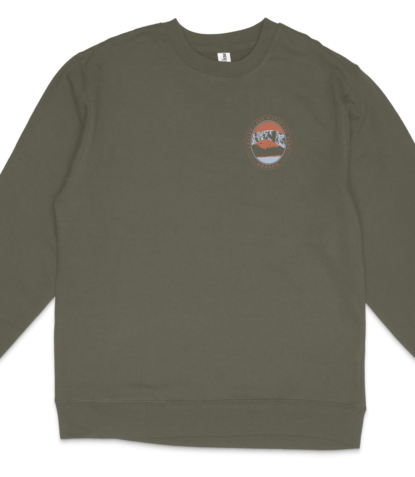 Crater Lake National Park Midweight Crewneck Sweatshirt