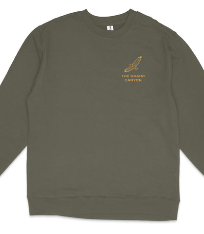 The Grand Canyon National Park Midweight Crewneck Sweatshirt