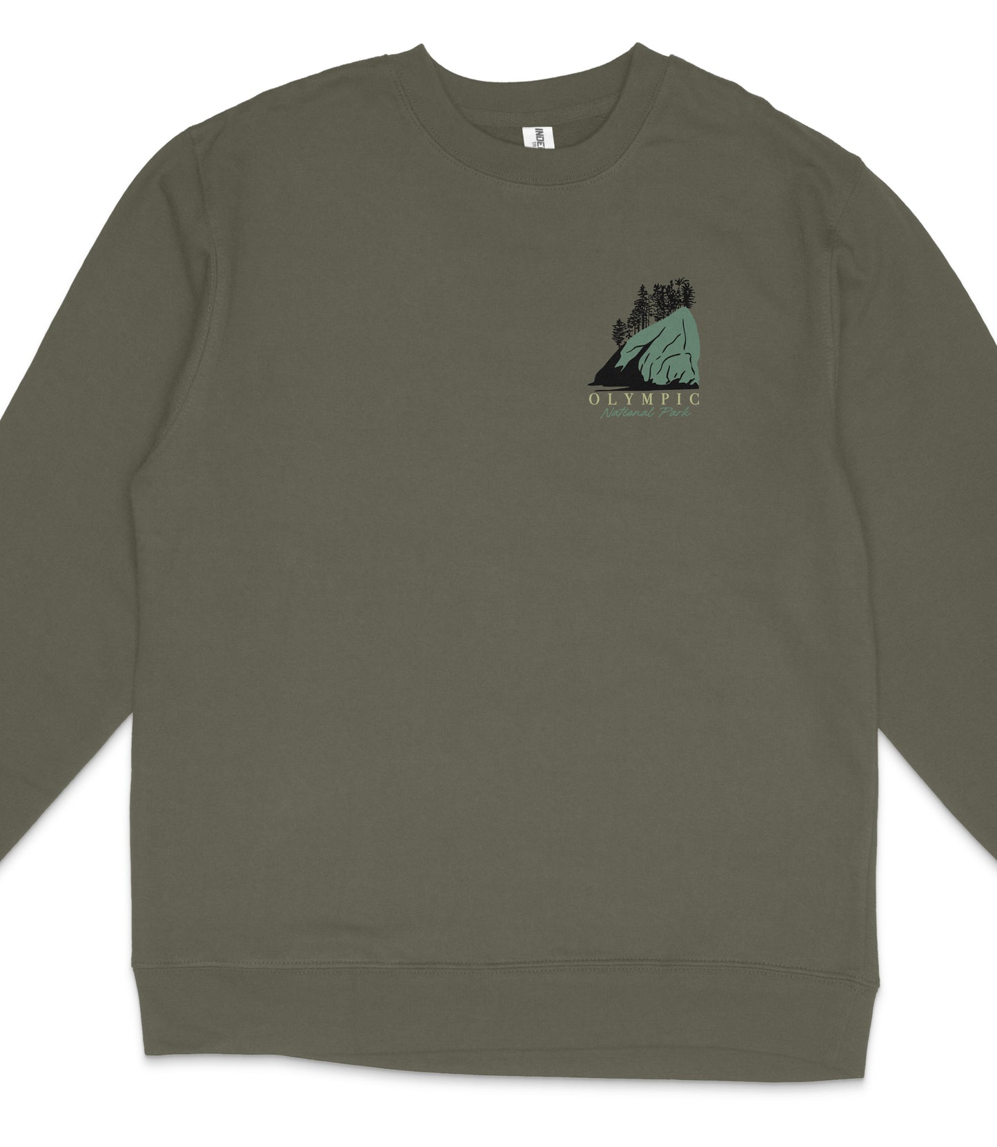 Olympic National Park Midweight Crewneck Sweatshirt