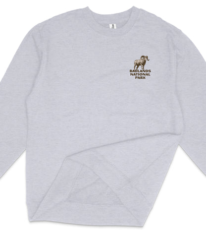 Badlands National Park Midweight Crewneck Sweatshirt