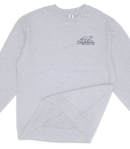 Canyonlands National Park Midweight Crewneck Sweatshirt