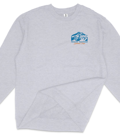 Mount Rainier National Park Midweight Crewneck Sweatshirt