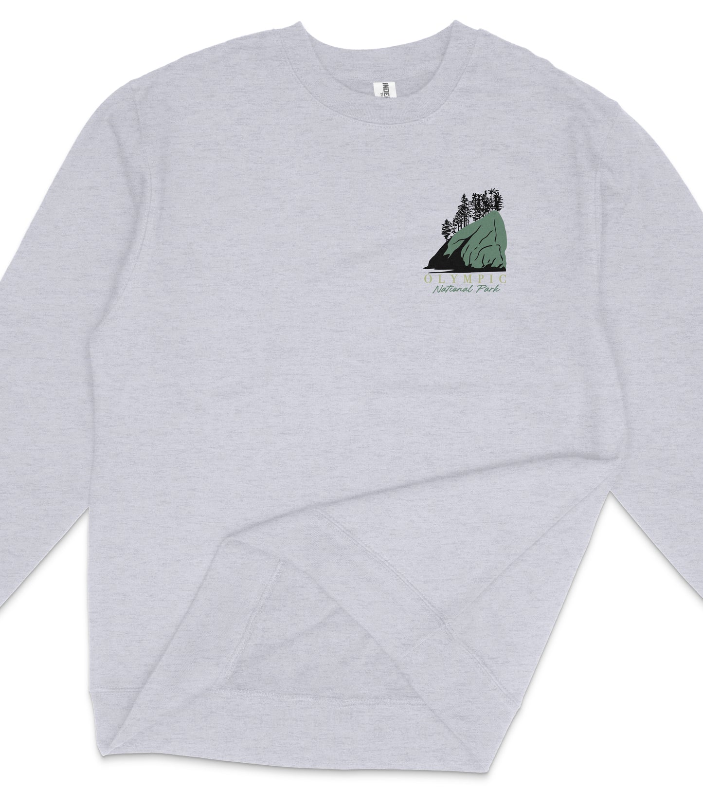 Olympic National Park Midweight Crewneck Sweatshirt