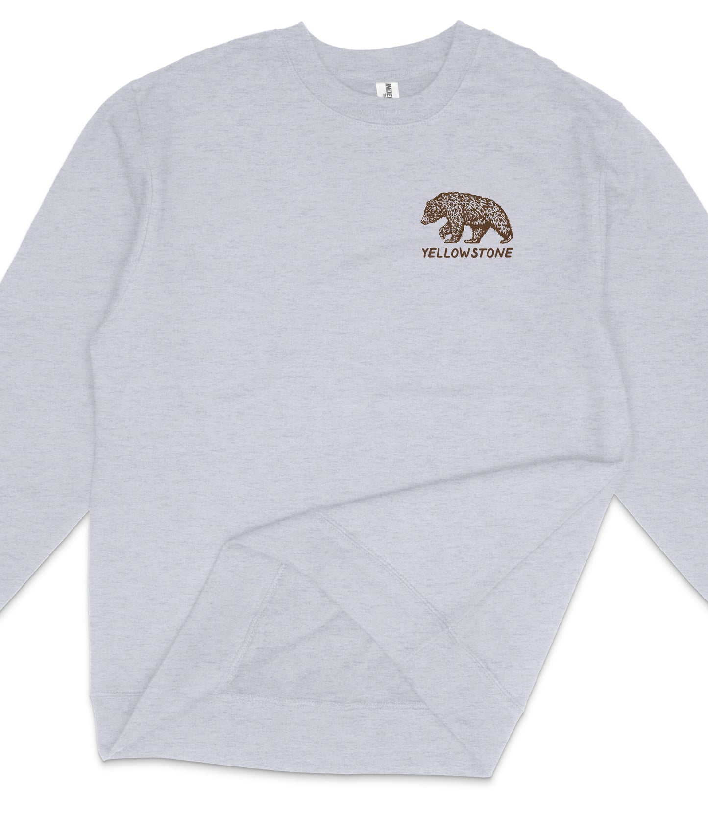 Yellowstone National Park Midweight Crewneck Sweatshirt