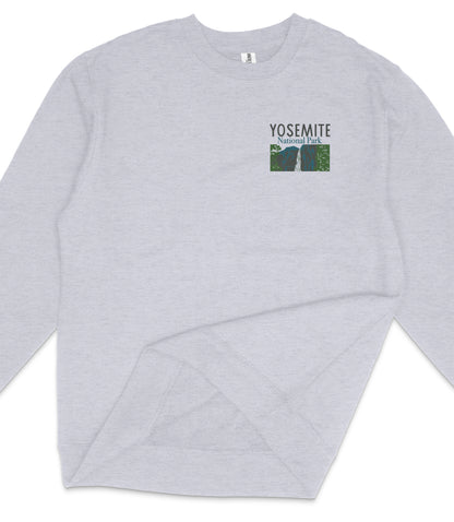 Yosemite National Park Midweight Crewneck Sweatshirt
