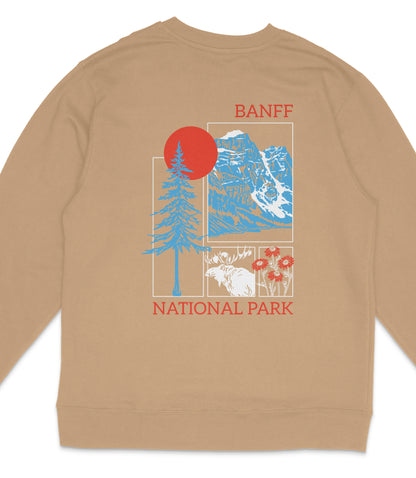 Banff National Park Midweight Crewneck Sweatshirt