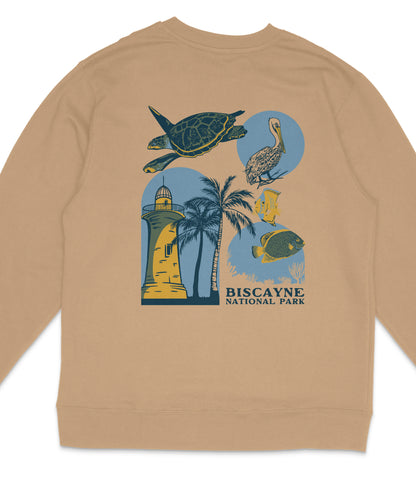 Biscayne National Park Midweight Crewneck Sweatshirt