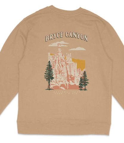 Bryce Canyon National Park Midweight Crewneck Sweatshirt